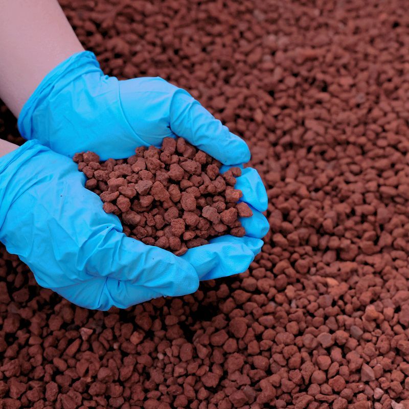 Aquasoil Substrate - 1kg Substrat akuarium batuan vulkanik, partikel