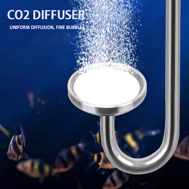 Aquarium Planting Ideas - Akuarium CO2 Nebulizer aluminium Aloi +