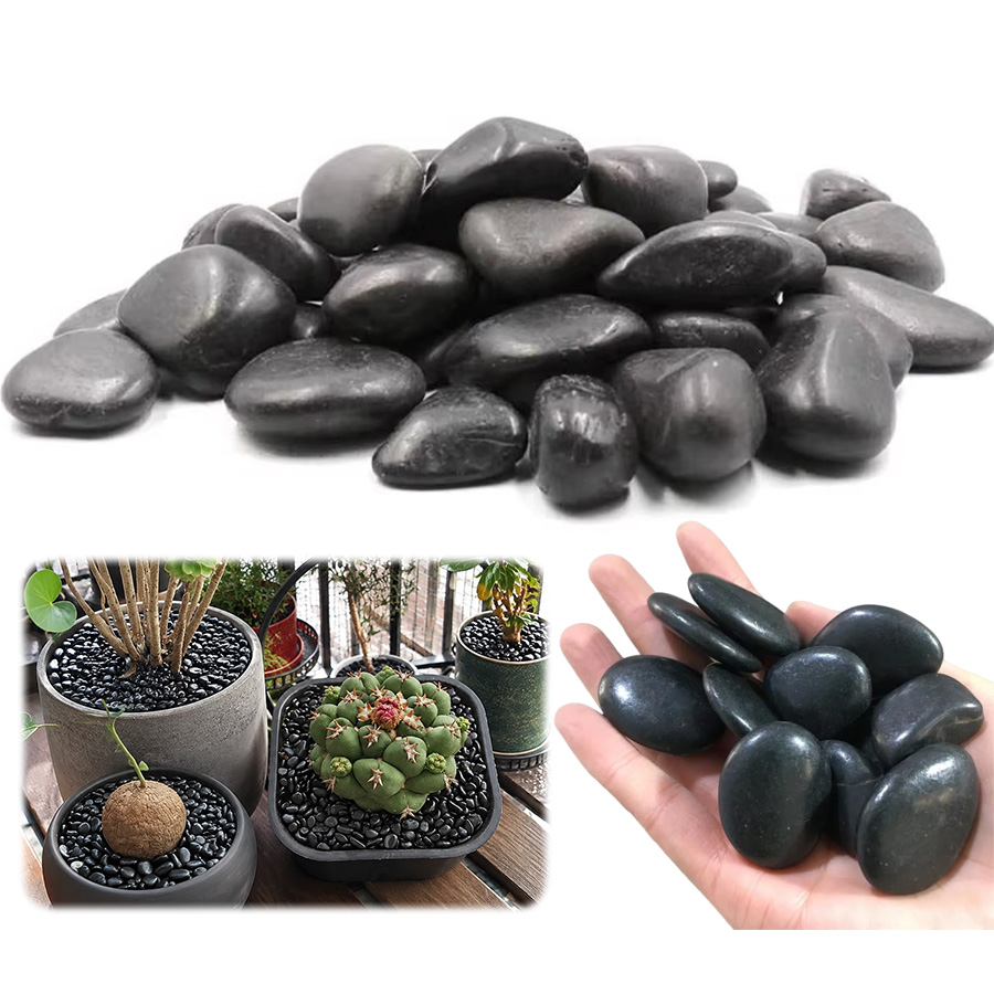 Aquarium Planting Ideas - 200/300/400g Kerikil Hitam Dipoles – Batu