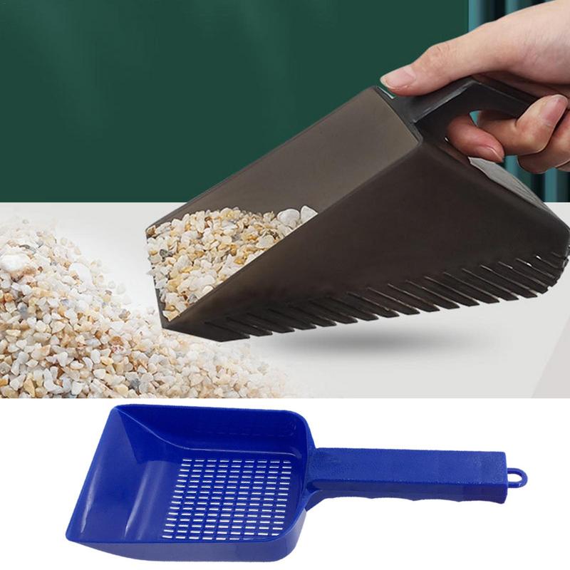 Aquarium Plant Gravel - Saringan kerikil akuarium, sekop, pengikis pasir