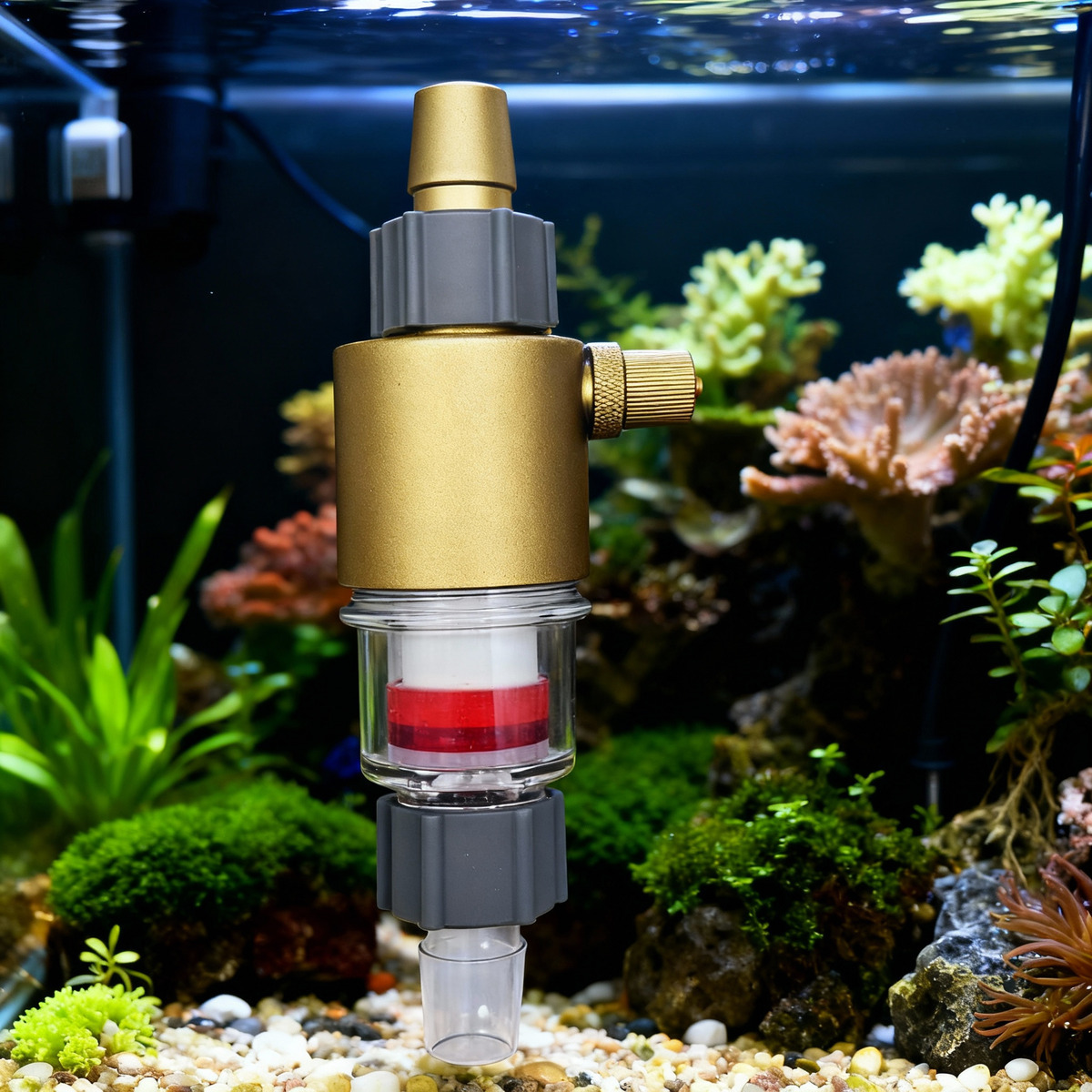 Aquarium Plant Utensils - QANVEE Diffuser CO2 Eksternal Atomizer Aksesoris