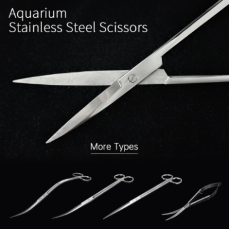 Aquarium Plant Utensils - Gunting Tanaman Air Stainless Steel Seri