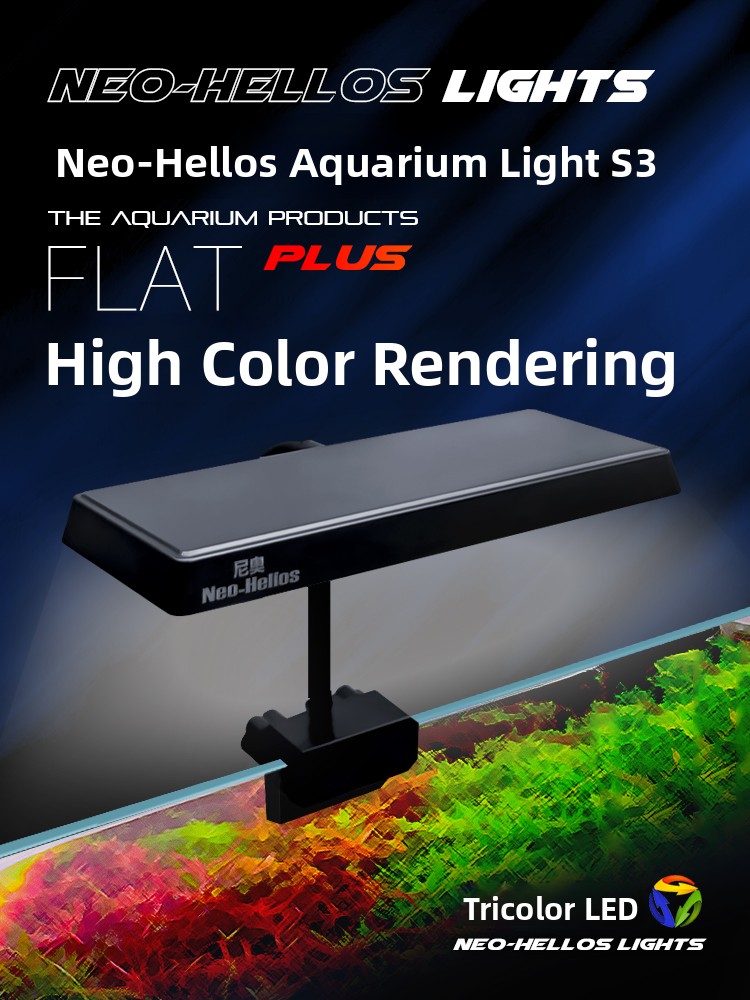 Aquarium Plant Light Spectrum - Lampu LED Spektrum Penuh Neo S3