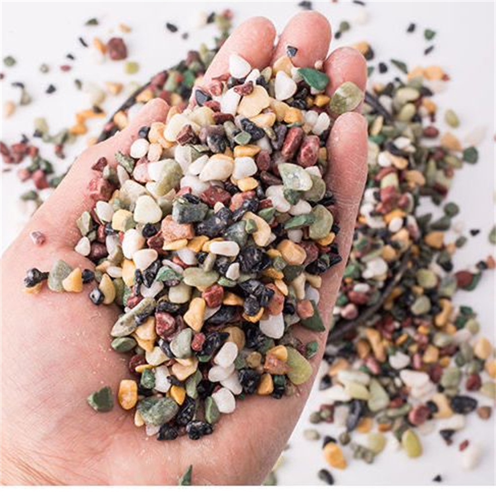 Aquarium Plant Gravel - 100g Batu Kerikil Kristal Alami Dekorasi