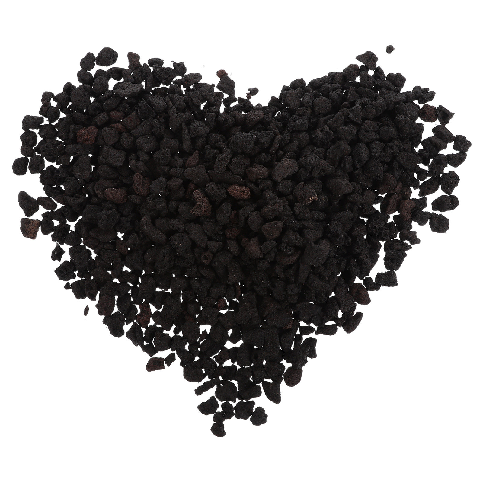 Aquarium Plant Gravel - Batu Lava Hitam Vulkanik Dekoratif untuk