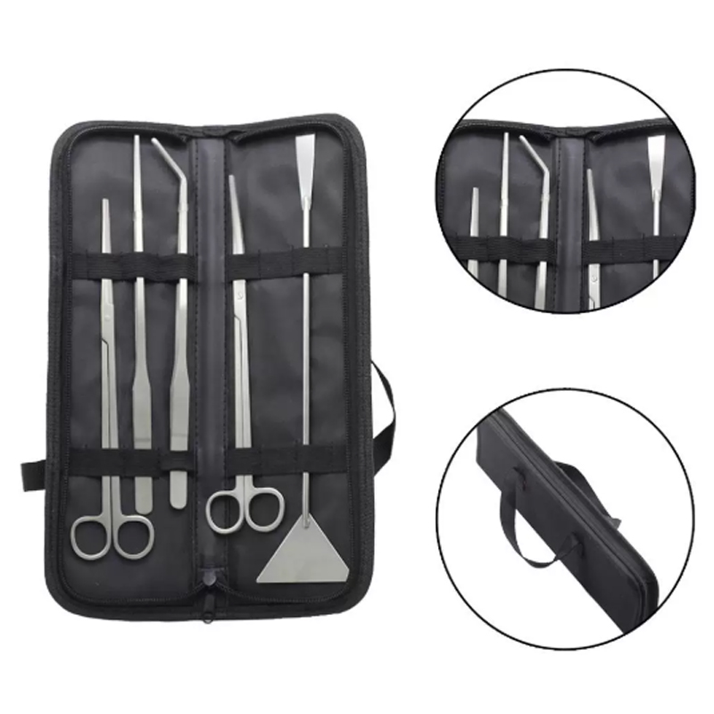 Aquarium Plant Utensils - Set Alat Pembersih Akuarium Gunting Gelombang