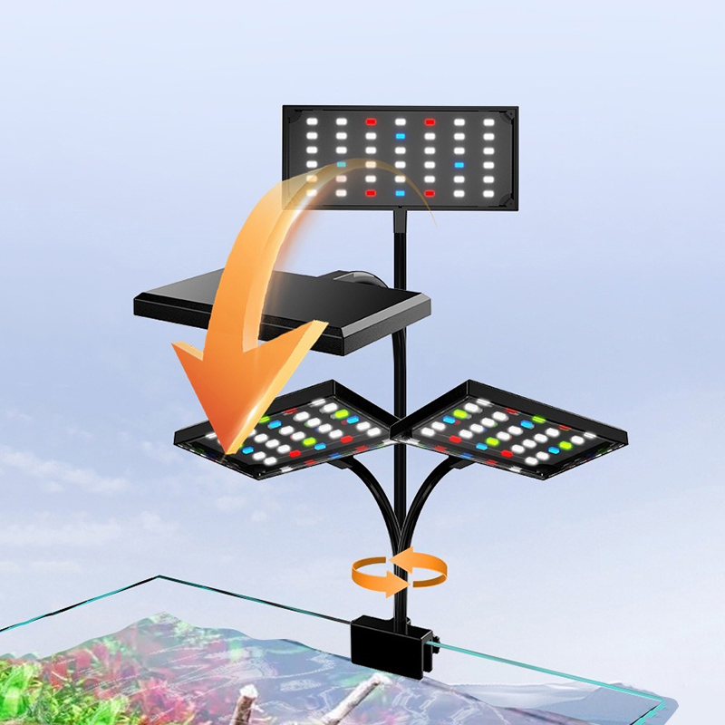 Lampu LED Akuarium USB Spektru - Aquarium Plant Light Spectrum ulasan dan harga