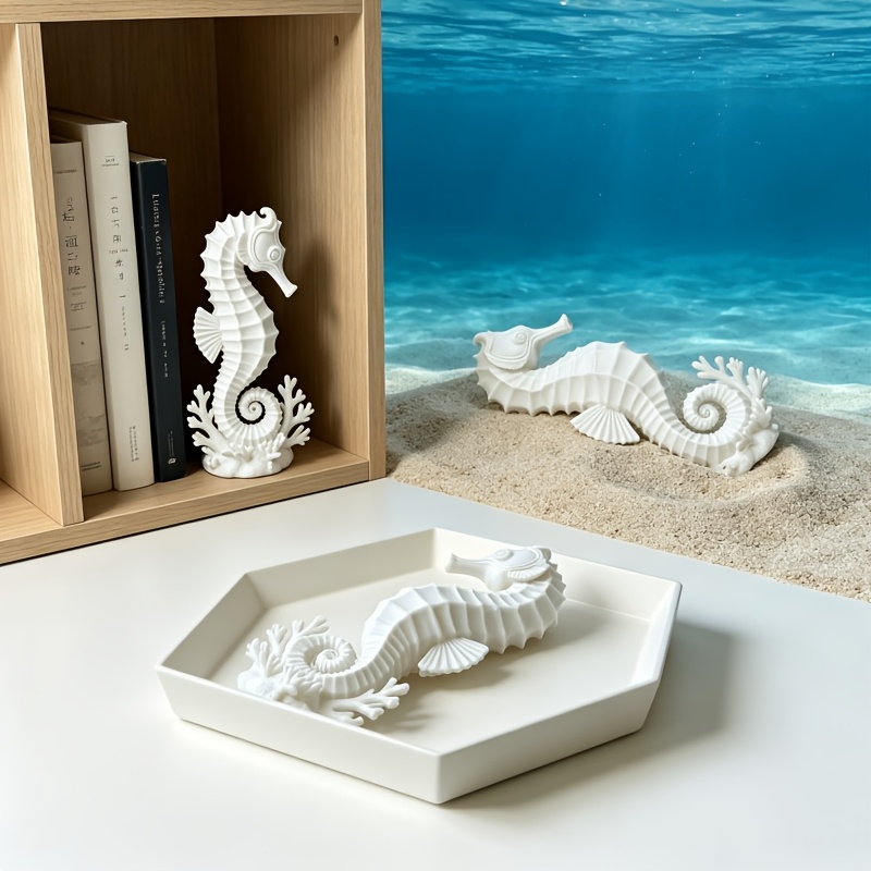 2 Buah Set Patung Karang Kuda  - Aquarium Planting Ideas ulasan dan harga