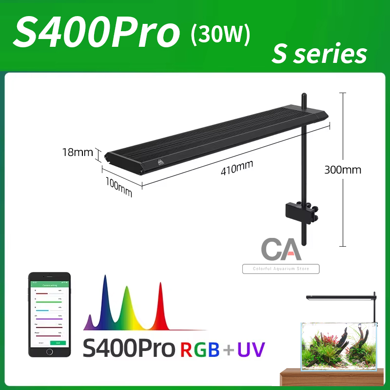 Lampu Akuarium WEEK AQUA Seri  - Aquarium Plant Light Spectrum ulasan dan harga