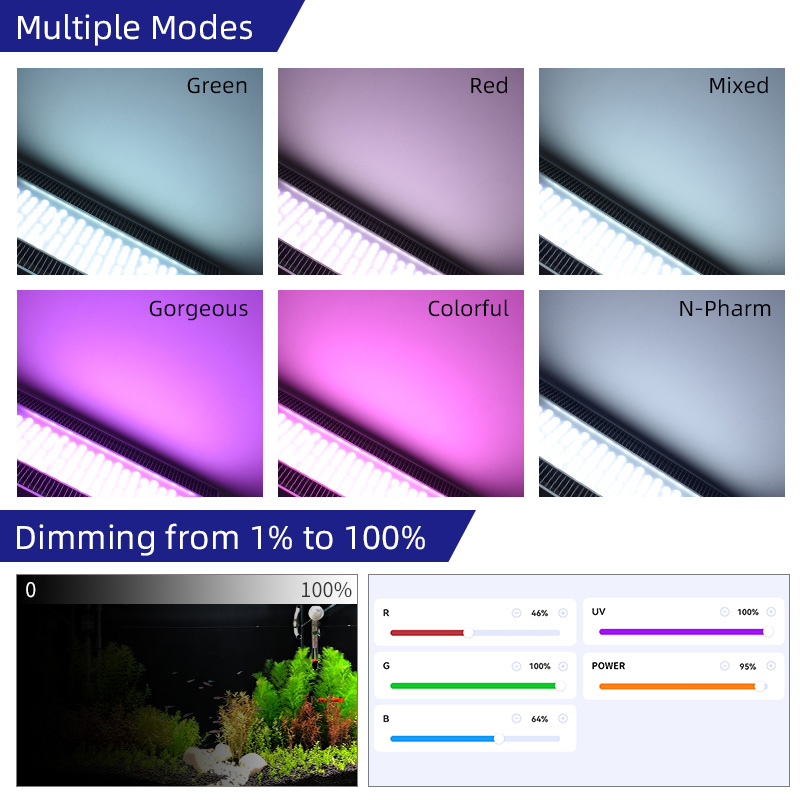 Lampu Akuarium LED Week Aqua A - Planted Aquarium Uv Light ulasan dan harga