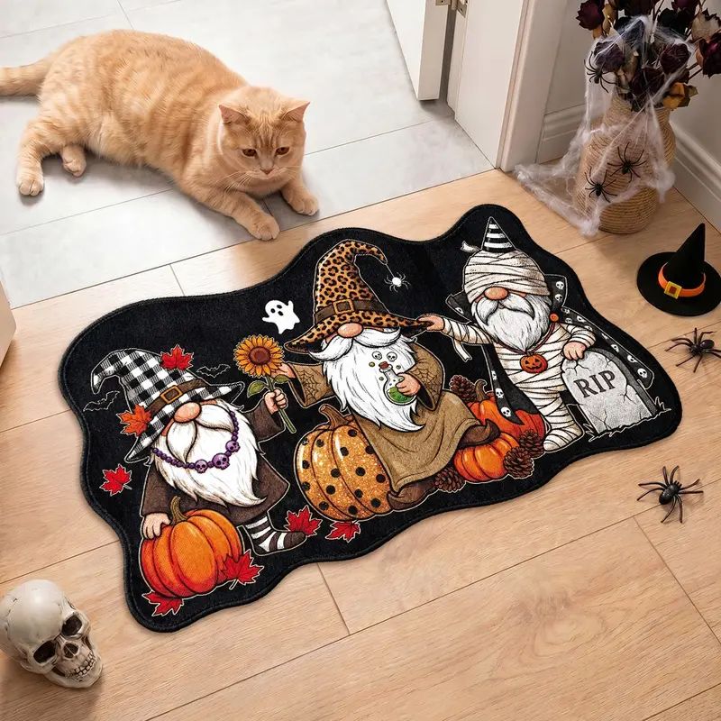 VIKAMA Karpet Halloween Motif  - Aquarium Zombie ulasan dan harga