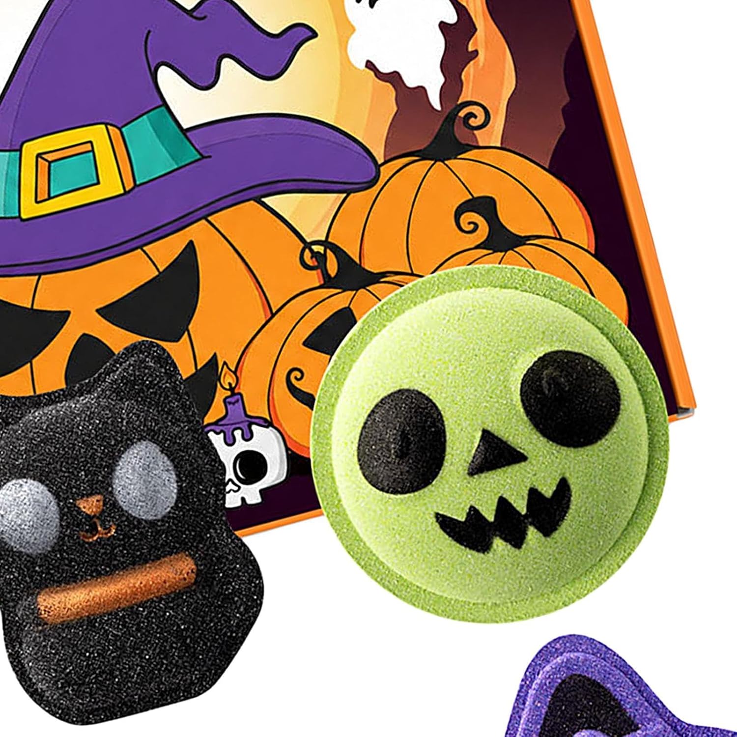 Set Bom Mandi Halloween, 6 bua - Aquarium Zombie ulasan dan harga