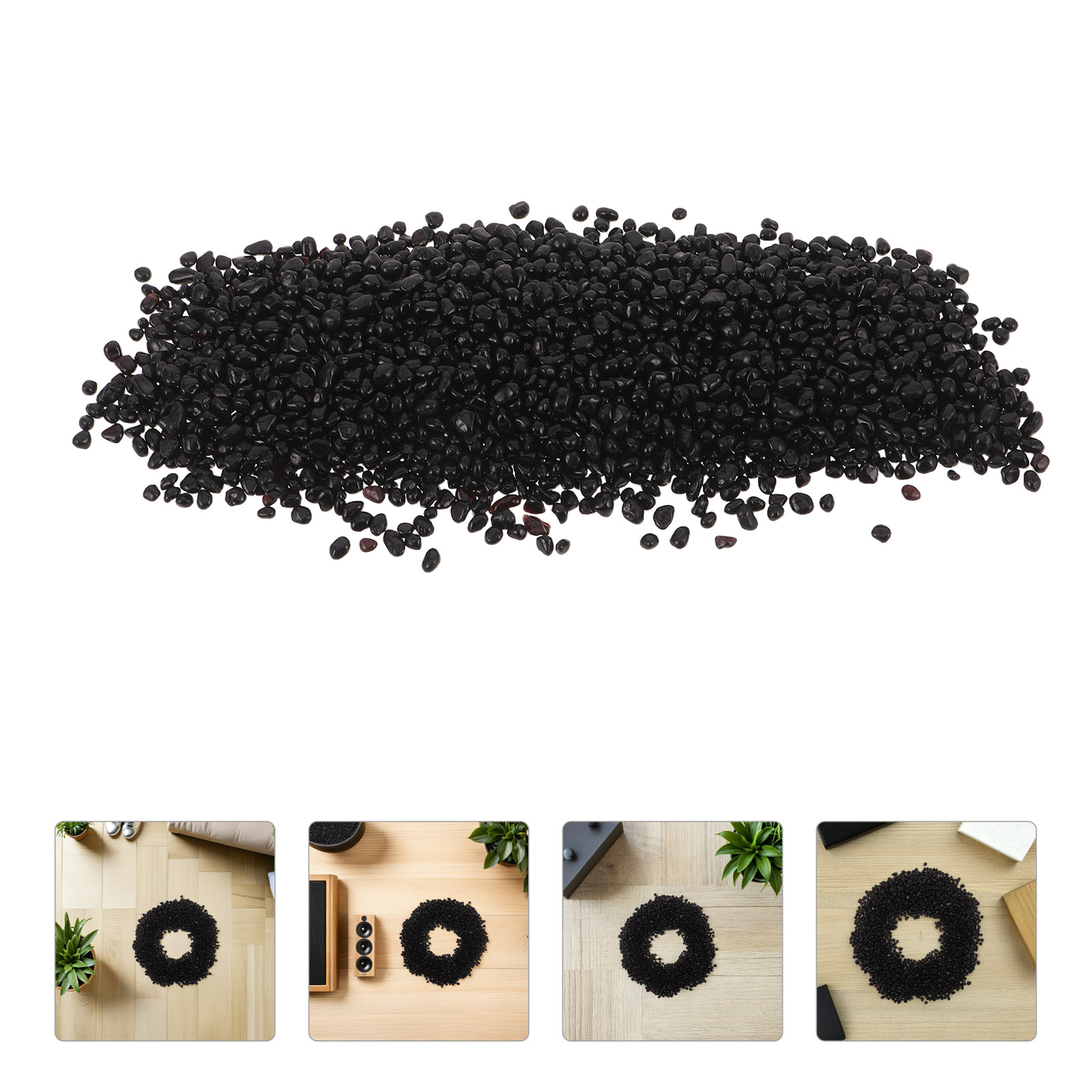 Hiasan Akuarium Kerikil Hitam, - Aquarium Plant Gravel ulasan dan harga