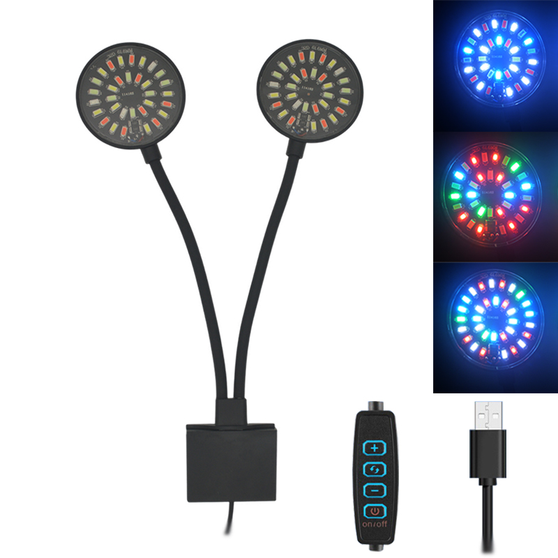 Lampu LED Akuarium USB Lampu K - Aquarium Plant Light Spectrum ulasan dan harga