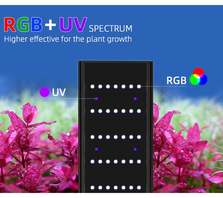 Lampu Led tanaman seri AQUA L, - Aquarium Plant Light ulasan dan harga
