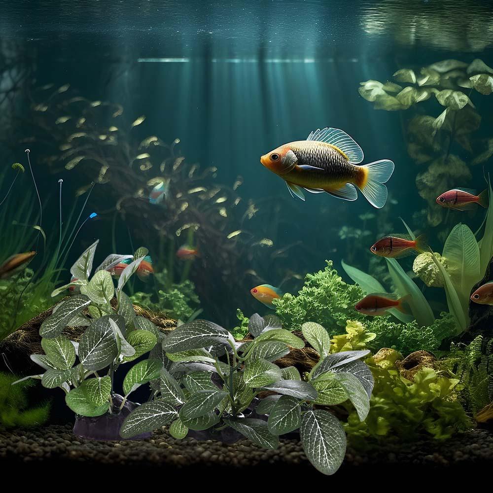 Sutra Dekoratif Bawah Air Real - Planted Aquarium Jar ulasan dan harga