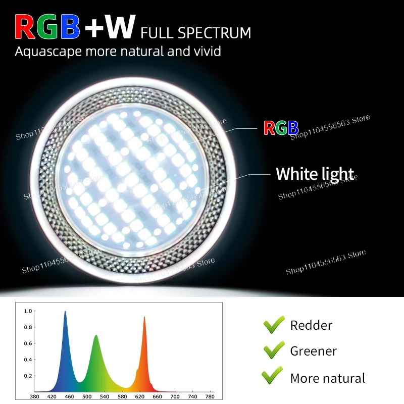 Lampu Akuarium T90 PRO 90W RGB - Planted Aquarium Uv Light ulasan dan harga
