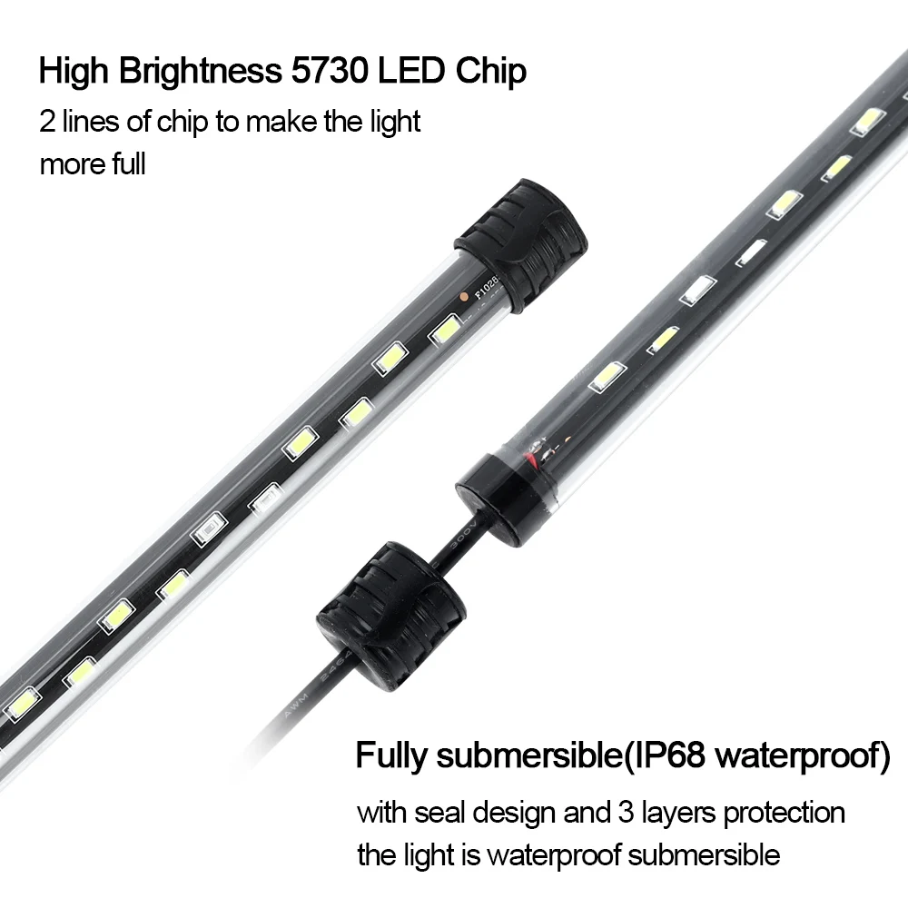 Lampu LED dekorasi akuarium, 5 - Aquarium Plant Light ulasan dan harga