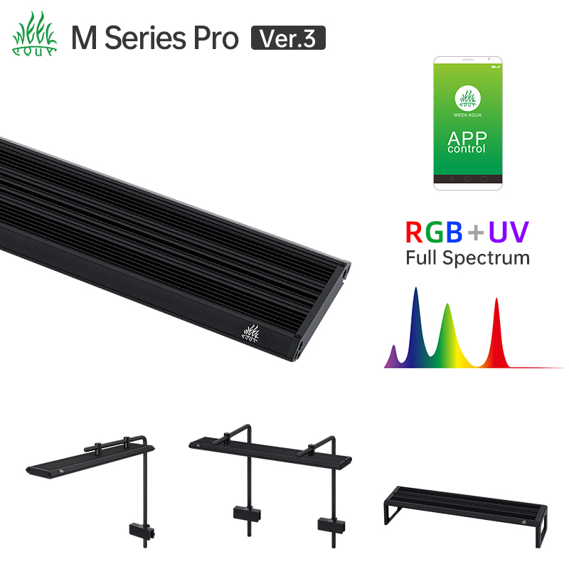 Lampu Akuarium LED UV RGB Seri - Aquarium Plant Light ulasan dan harga