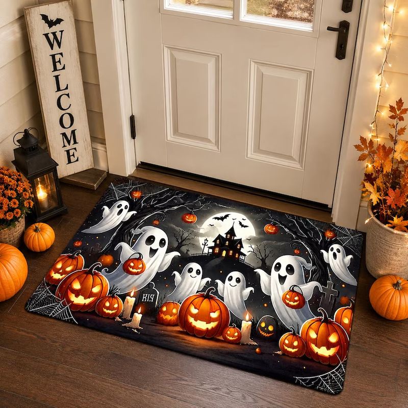 VIKAMA Keset Pintu Halloween M - Aquarium Zombie ulasan dan harga